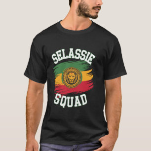 Selassie Squad Apparel for Ethiopian Rasta Product T-Shirt