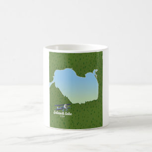 Selawik lake Alaska map Coffee Mug