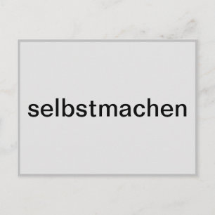 selber gestalten postcard
