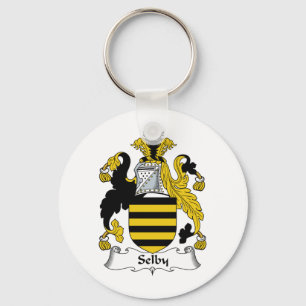 Selby Family Crest Key Ring