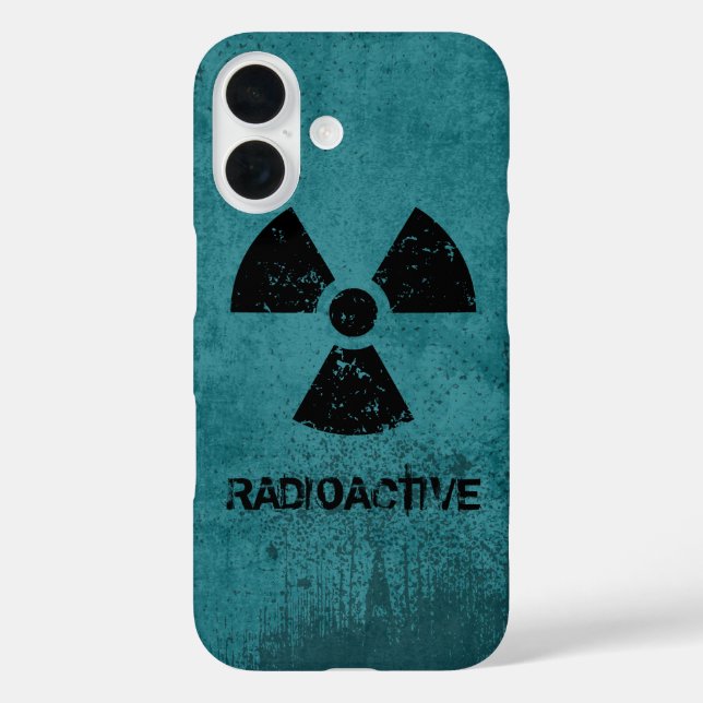 Select-A-Colour Radioactive Grunge Case-Mate iPhone Case (Back)