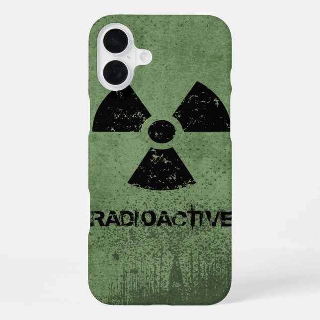 Select-A-Colour Radioactive Grunge iPhone Case (Back)