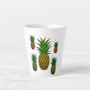 Selection of Pineapples Latte Mug