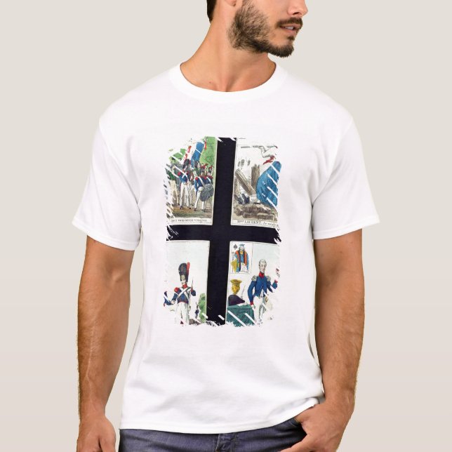 Selection of playing cards relating to T-Shirt (Front)