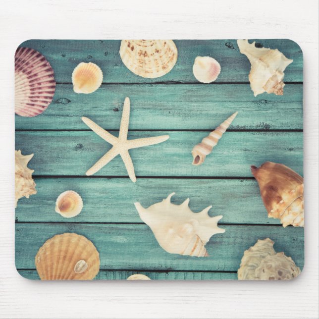 Selection Of Seashells Mouse Pad (Front)