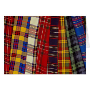 Selection of tartans