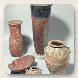 Selection of vases, Naqada I/II Period, 4000-3100 Coaster