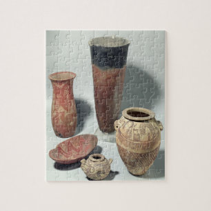 Selection of vases, Naqada I/II Period, 4000-3100 Jigsaw Puzzle