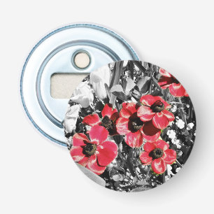 Selective Beauty - Anemone Blossoms Bottle Opener