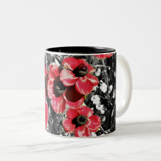 Selective Beauty - Anemone Blossoms Mug (Front Right)