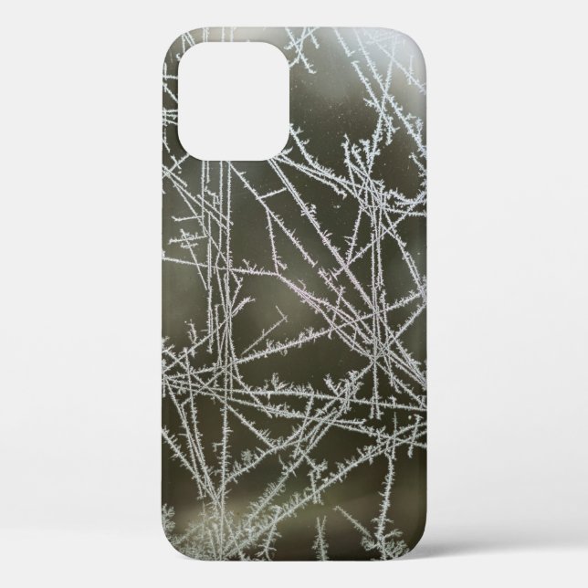 Selective focus of snowflakes Case-Mate iPhone case (Back)