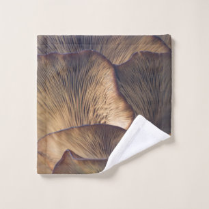 Selective focus photo of mushroom wash cloth