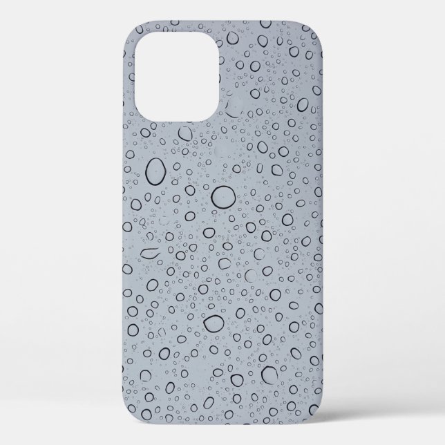 Selective focus photography of water droplets Case-Mate iPhone case (Back)