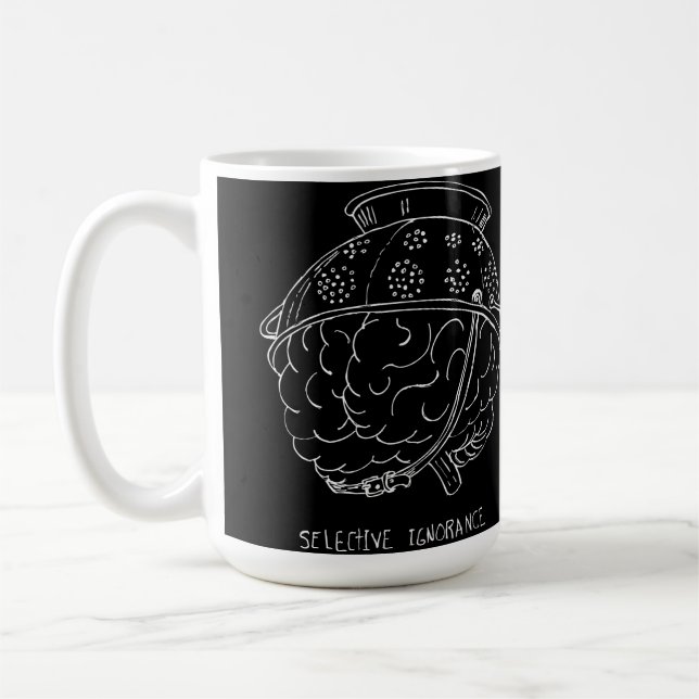Selective Ignorance Coffee Mug (Left)