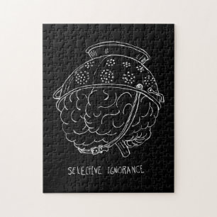 Selective Ignorance Jigsaw Puzzle