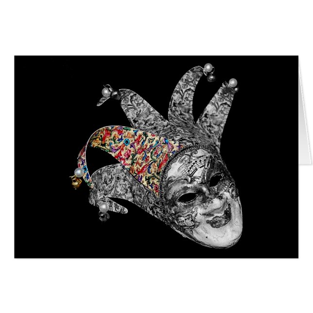 Selective Jester card (Front Horizontal)