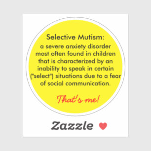 Selective Mutism Definition