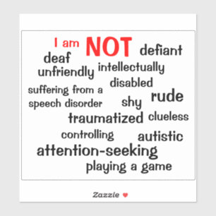Selective Mutism I am NOT