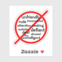 Selective Mutism not symbol