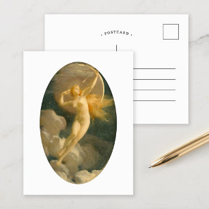 Selene, Goddess of the Moon   Jules Machard Postcard