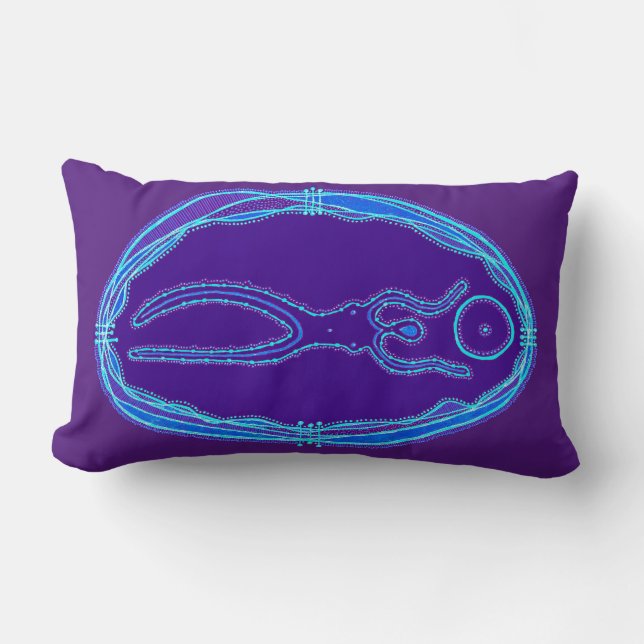 Selene Goddess Yoni Lumbar Cushion (Front)