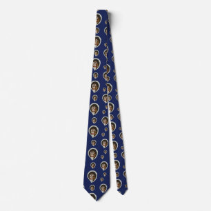 Selene the Owl Men's Neck Tie