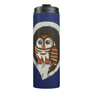Selene the Owl Thermal Tumbler