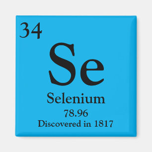 Selenium Periodic Table Magnet