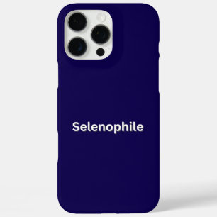 Selenophile Moon Lover iPhone 16 Pro Max Case