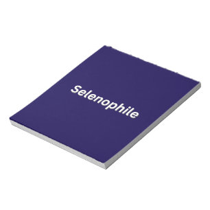 Selenophile Moon Lover Notepad