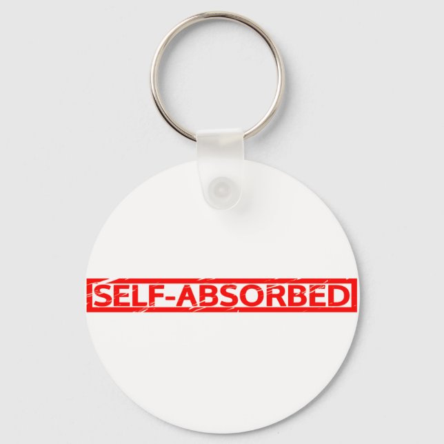 Self-absorbed Stamp Key Ring (Front)