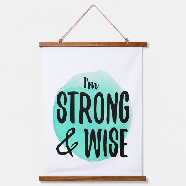 self acceptance inspirational affirmations  hanging tapestry (Front)