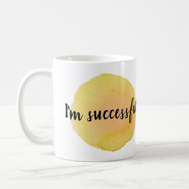 self acceptance inspirational sayings coffee mug (Left)