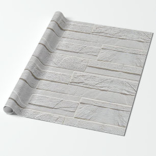 Self-adhesive wallpaper white brick wrapping paper