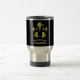 Self-Build DIY Man Travel Mug