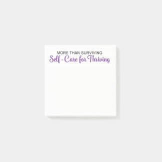 Self-Care Affirmation Post-it Notes