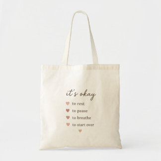 Self Care Affirmation | Tote Bag