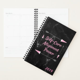 Self care alignment power self help mantras planner