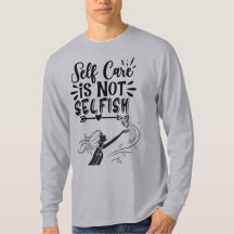 "Self Care is Not Selfish" Inspirational Graphic