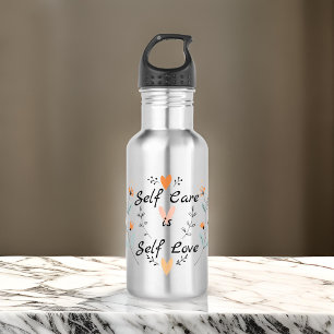 Self Care is Self Love:Embrace Yourself 532 Ml Water Bottle