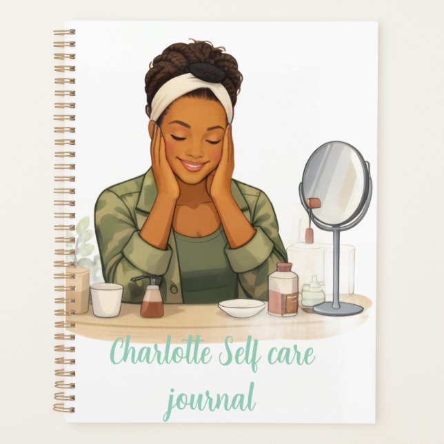 Self care journal  planner (Front)