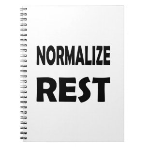 Self-Care & Mental Health – Time to Normalise Rest Notebook