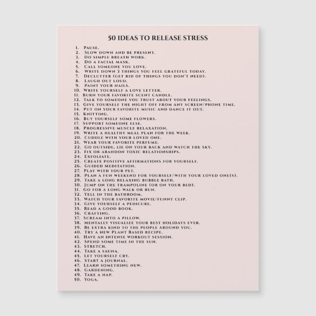 Self care motivation blush pink (Front)