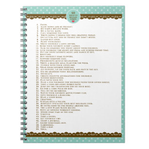 Self Care Motivation Notebook