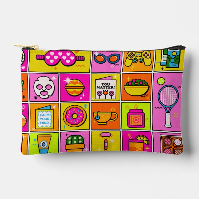 Self Care Personal Accessory Pouch (Front)