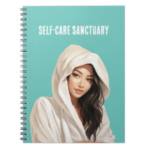 Self-Care Sanctuary Notebook