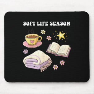 Self-care Soft Life Season Love Mental Health Awar Mouse Pad