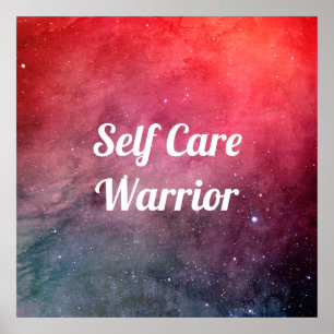 Self Care Warrior Poster