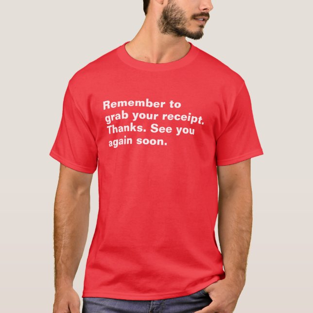 Self-Checkout Shirt (Front)