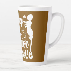 Self-Compassion Journey Taming My Inner Dialogue Latte Mug